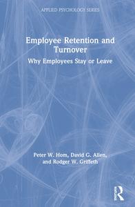 Employee Retention and Turnover - Hardback Outlet Great Deals