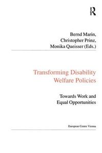 Transforming Disability Welfare Policies Popular