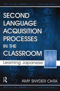 Second Language Acquisition Processes in the Classroom With Credit Card Cheap Pice