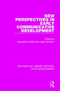 New Perspectives in Early Communicative Development Wiki Cheap Online