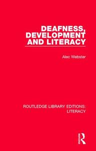 Deafness, Development and Literacy Big Sale