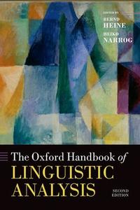 Oxford Handbook of Linguistic Analysis, The Best Seller For Sale