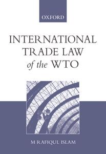 International Trade Law of The WTO Free Shipping New Styles
