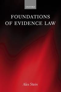 Foundations of Evidence Law Cheap From China