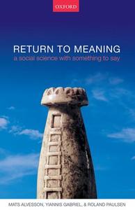 Return to Meaning Buy Authentic Online