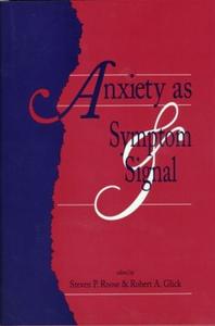 Anxiety as Symptom and Signal - Hardback Sale Best Seller