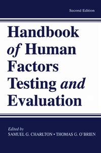 Handbook of Human Factors Testing and Evaluation With Paypal For Sale
