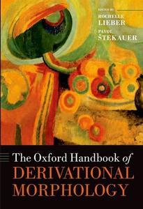Oxford Handbook of Derivational Morphology, The Sale Pre Order