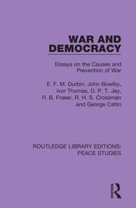 War and Democracy - Hardback With Paypal For Sale