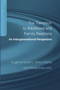 Transition to Adulthood and Family Relations - Hardback Sale Fast Delivery