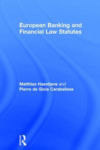 European Banking and Financial Law Statutes Store Online