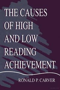 Causes of High and Low Reading Achievement Footlocker Pictures Cheap Online