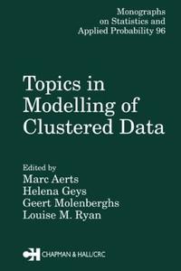 Topics in Modelling of Clustered Data - Hardback Recommend Sale Online