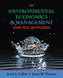 Environmental Economics and Management : Theory, Policy, and  Applications Best Place