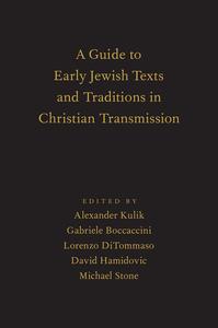 Guide to Early Jewish Texts and Traditions in Christian Transmission, A Discount Footlocker Pictures