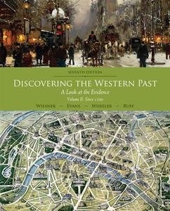 Discovering the Western Past : A Look at the Evidence, Volume II: Since  1500 Shop For