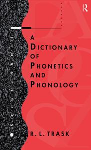 Dictionary of Phonetics and Phonology Outlet Best Pices