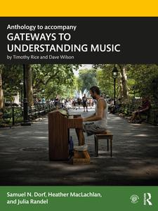 Anthology to accompany GATEWAYS TO UNDERSTANDING MUSIC Wiki Cheap Online