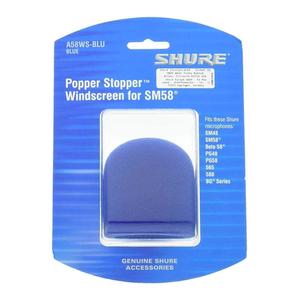 Shure A58WS-BLU Blue Microphone Windscreen SM58 BETA58A SM48 565SD Collections Online