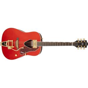 Gretsch G5034TFT Rancher Dreadnought Acoustic/Electric Guitar with Bigsby-Savannah Sunset Free Shipping High Quality