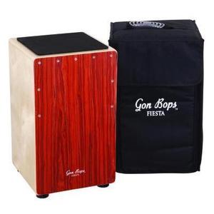 Gon Bops FSCJM Fiesta Cajon with Gig Bag-Mahogany Free Shipping Shop