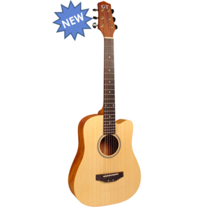 Gold Tone M-Guitar GT Series Acoustic/Electirc Micro Guitar with Gig Bag Sale Clearance