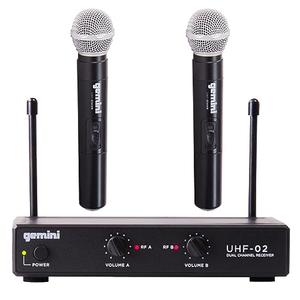 Gemini UHF-02M Handheld Wireless Microphone System, S12 Best Pices For Sale