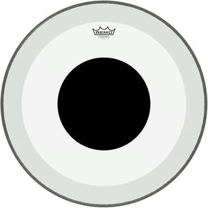 Remo Clear Powerstroke 3 Black Dot Bass Drumhead, 22-Inch Cheap Low Cost