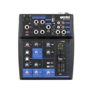 Gemini GEM-05USB 5-Channel USB Mixer for Podcasts 2025 New Sale Online