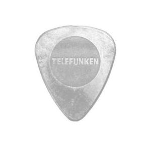 Telefunken.75mm Thin Circle Delrin Guitar Picks, White, 6-Pack Sale Online Shop