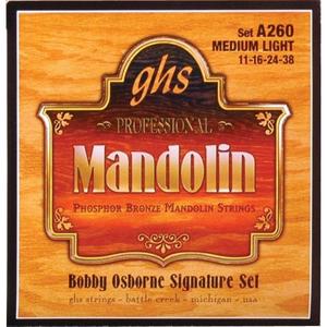 GHS A260 Phosphor Bronze Mandolin Strings Medium Light 11-38 Sale Outlet