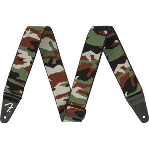 Fender Weighless Camo Guitar Strap-Woodland Best Seller