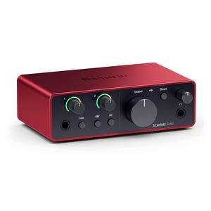 Focusrite SCARLETT-SOLO-4TH-GEN USB Audio Interface-4th Generation Cheap Store