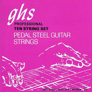 GHS PF550 Professional 10-String Pedal Steel Guitar Strings C6th Tuning 12-70 Sale Big Discount
