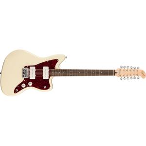 Fender Squier Paranormal Jazzmaster XII Electric Guitar-Olympic White Largest Supplier Cheap Pice