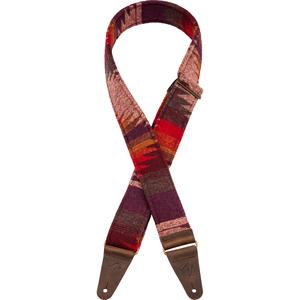 Fender Zion 2" Guitar Strap-Purple Aztec High Quality For Sale