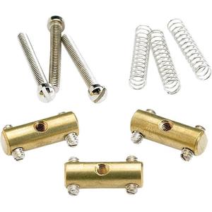 Fender Vintage Tele Saddles 3-Pack-Gold Clearance Best
