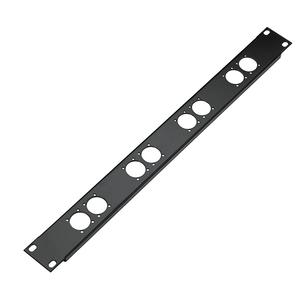 K&M 28308 8 XLR Socket, 1-Space Height Panel 2025 Newest Online