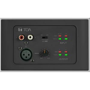 TOA Electronics M-822IOB-AM 2 x 2 Remote Audio Input Output Panel, Black Clearance Cheap Real