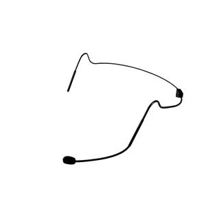 Provider Series PSM3 Condenser Dual-Ear Headworn Microphone with 3.5mm for Sennheiser, Black Free Shipping Pick A Best