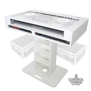 ProX XZF-DJCT W 2U CASE Control Tower DJ Podium for Pioneer DJ DDJ-REV7, XDJ-XZ, DDJ-1000, RANE One Cheap Sale Online