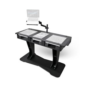 ProX XZF-DJTCDM Control Tower DJ Podium for Pioneer DJ CDJ-3000, Denon SC6000 CD Players, RANE Twelve Turntable, Black Discount Classic