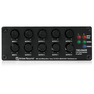 Atlas Sound TSD-DA28 2 x 8 Distribution Amplifier Sale How Much