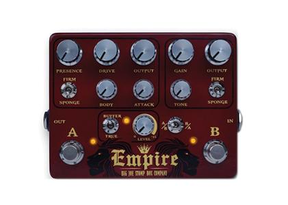 Big Joe Stomp Box Company Empire B-502 Big Joe Series Dual Pre Amp Overdrive Guitar Pedal Buy Cheap 100% Original