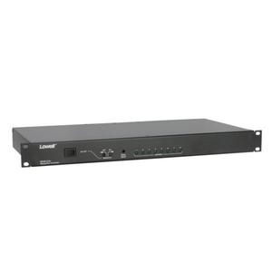 Lowell SEQR-8RJ Classic Power Sequencer, 8-Step, 1U Rackmount Panel, Rocker Switch, ASM, RJ45 Reliable For Sale
