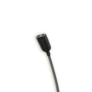 Point Source Audio CO2-8WL Confidence Omnidirectional Dual Lavalier Microphone with X-Connector for Sennheiser SK, Zaxcom, Wisycom, Shure UR1M, Black From China Free Shipping Low Pice