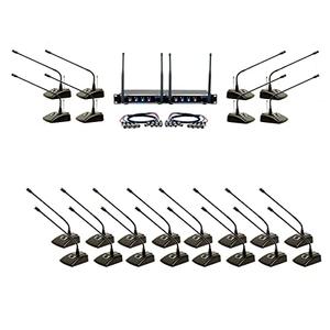 VocoPro Digital-Conference-24-Extend Expandable Plug-and-Play Wireless/Wired Conference System with 24 Microphones Cheap Pirce