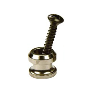 Schaller Strap Button & Screw for Security Lock System-Chrome Clearance Clearance Store