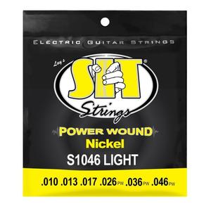 SIT S1046BP Power Wound Nickel Electric Guitar Strings Light 10-46 Sale Extremely
