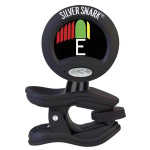 Snark SIL-BLK Silver 2.0 Clip-On Chromatic Tuner-Black Silver Authentic For Sale